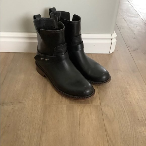 Rag and Bone Black Boots 6 - Picture 1 of 3